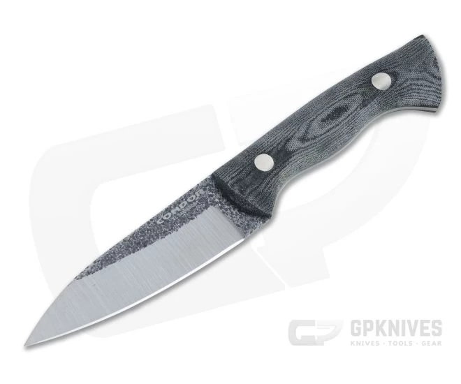 Condor Tool & Knife Bush Slicer Sidekick Black Canvas Micarta Fixed Blade Knife 3956-4.25HC 1 Condor Tool & Knife Bush Slicer Sidekick Black Canvas Micarta Fixed Blade Knife 3956-4.25HC