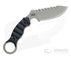 TOPS Knives 10/27 Karambit Tactical Stone 1095 Black G10 Fixed Blade Knife -Camping Knives best sale elpn x1 3
