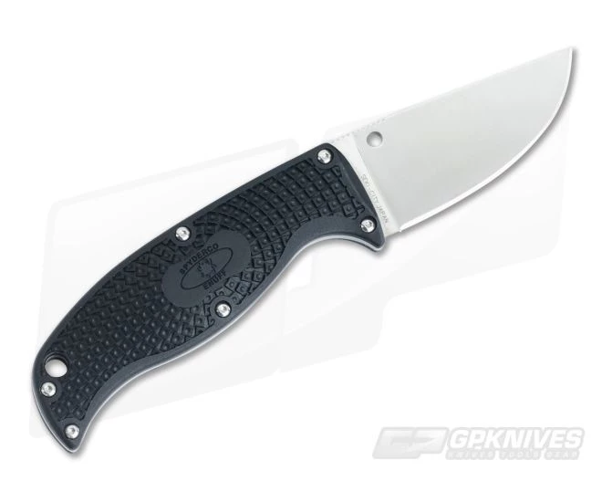 Spyderco Enuff Clip Point Fixed Knife 3 Spyderco Enuff Clip Point Fixed Knife - Image 3
