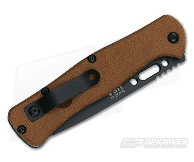 TOPS Knives Fieldcraft Folder Large Liner Lock Tan Micarta FCF-01 2 TOPS Knives Fieldcraft Folder Large Liner Lock Tan Micarta FCF-01 - Image 2