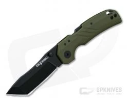 Cold Steel Engage Tanto Atlas Lock 3" Black Stonewashed 4116SS OD Green GFN Folder FL-30DPLT-BG