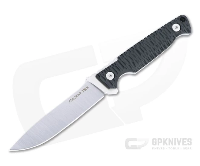 Cold Steel Razor Tek 4" Satin 4116 Black GFN Fixed Blade FX-4RZR 1 Cold Steel Razor Tek 4" Satin 4116 Black GFN Fixed Blade FX-4RZR