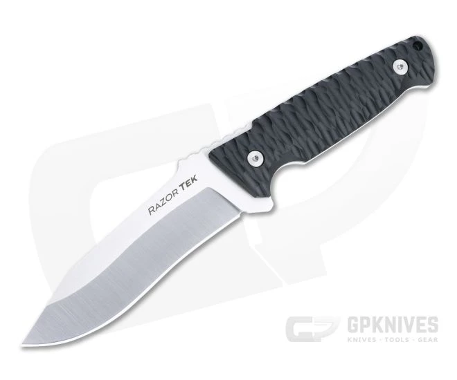 Cold Steel Razor Tek 5" Satin 4116 Black GFN Fixed Blade FX-5RZR 1 Cold Steel Razor Tek 5" Satin 4116 Black GFN Fixed Blade FX-5RZR