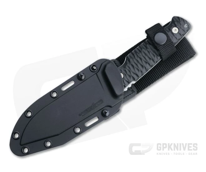 Cold Steel Razor Tek 5" Satin 4116 Black GFN Fixed Blade FX-5RZR 2 Cold Steel Razor Tek 5" Satin 4116 Black GFN Fixed Blade FX-5RZR - Image 2