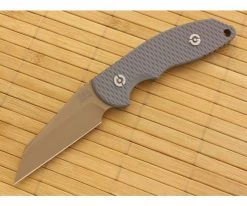 Hinderer Knives FXM 3.5 Fixed DLC Wharncliffe Gray G10