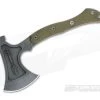 TOPS Hammer Hawk Tungsten 1075 Green Micarta Tactical Tomahawk HAMH-03