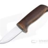 Helle Knives Spire 12C27 Stainless Dark Birch Blunt Tip Fixed Blade Knife