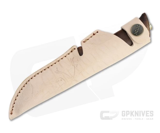 Helle Knives Spire 12C27 Stainless Dark Birch Blunt Tip Fixed Blade Knife 2 Helle Knives Spire 12C27 Stainless Dark Birch Blunt Tip Fixed Blade Knife - Image 2