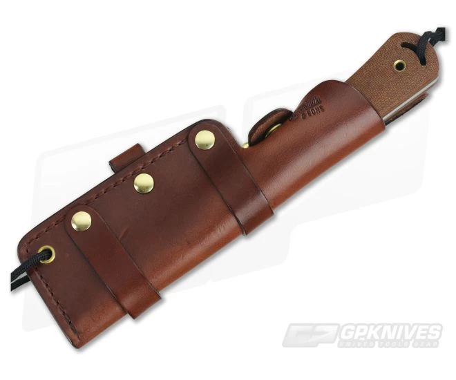 Smith & Sons Honcho Original Patina D2 Natural Micarta Fixed Blade 2 Smith & Sons Honcho Original Patina D2 Natural Micarta Fixed Blade - Image 2