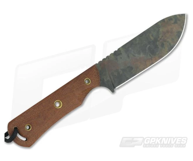 Smith & Sons Honcho Original Patina D2 Natural Micarta Fixed Blade 3 Smith & Sons Honcho Original Patina D2 Natural Micarta Fixed Blade - Image 3