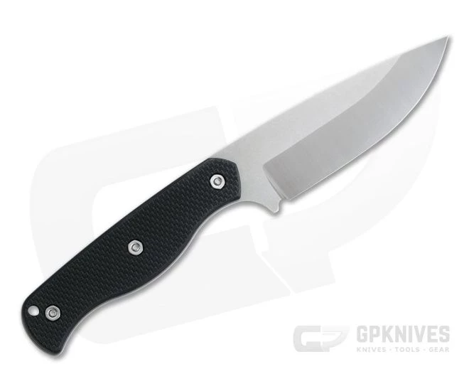 Emerson Knives HUCK Camp Knife Stonewashed 154CM Black G10 Fixed Blade 3 Emerson Knives HUCK Camp Knife Stonewashed 154CM Black G10 Fixed Blade - Image 3