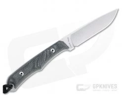 Chris Reeve Inyoni Stonewashed S45VN Black Canvas Micarta Fixed Blade 5 Chris Reeve Inyoni Stonewashed S45VN Black Canvas Micarta Fixed Blade -Camping Knives best sale iny 1001 3