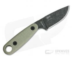 ESEE Izula II Black Oxide Fixed Blade Micarta Neck Knife -Camping Knives best sale izula ii b bo 3