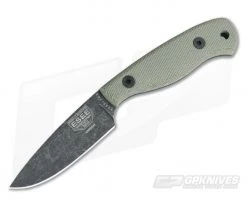 ESEE Camp Lore JG3 Black Oxide Gibson Bushcraft Knife