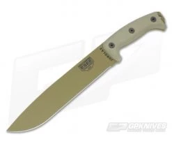 ESEE Junglas ESEE Logo Machete Dark Earth Canvas Micarta