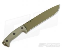 ESEE Junglas ESEE Logo Machete Dark Earth Canvas Micarta -Camping Knives best sale junglas de e 3