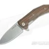 LionSteel KUR Flipper Santos Wood Sleipner Liner Lock Folder