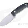 LionSteel M2M Satin M390 Black G10 Fixed Blade Knife