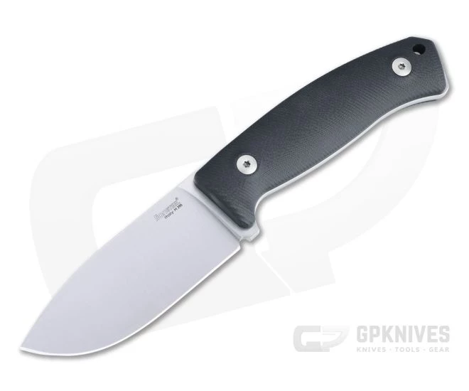 LionSteel M2M Satin M390 Black G10 Fixed Blade Knife 1 LionSteel M2M Satin M390 Black G10 Fixed Blade Knife