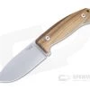 LionSteel M2M Satin M390 Santos Wood Fixed Blade Knife