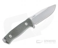 LionSteel M5 Green Canvas Micarta Satin Sleipner Steel Fixed Blade Hunter 5 LionSteel M5 Green Canvas Micarta Satin Sleipner Steel Fixed Blade Hunter -Camping Knives best sale m5 cvg 3
