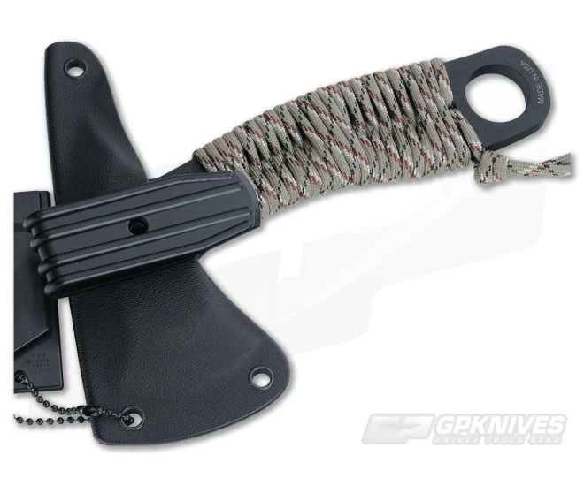 TOPS Knives Micro Hawk Cord Wrapped Fixed Owens Design Axe 2 TOPS Knives Micro Hawk Cord Wrapped Fixed Owens Design Axe - Image 2