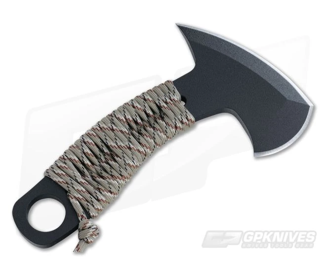 TOPS Knives Micro Hawk Cord Wrapped Fixed Owens Design Axe 3 TOPS Knives Micro Hawk Cord Wrapped Fixed Owens Design Axe - Image 3