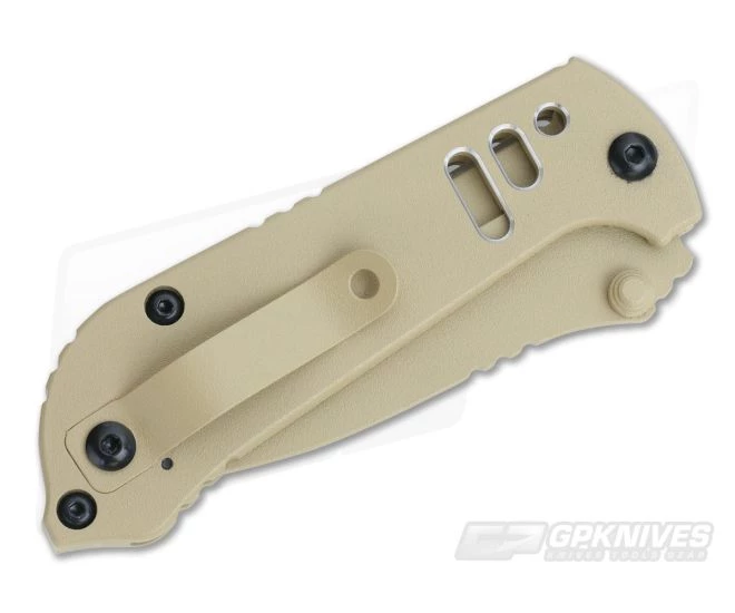 TOPS Knives MIL-SPIE 3.5 Folder Tanto Point Coyote Tan 2 TOPS Knives MIL-SPIE 3.5 Folder Tanto Point Coyote Tan - Image 2