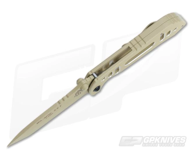 TOPS Knives MIL-SPIE 3.5 Folder Tanto Point Coyote Tan 3 TOPS Knives MIL-SPIE 3.5 Folder Tanto Point Coyote Tan - Image 3