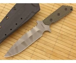 Strider MK-1 Mod 10 Green Gunner Grip Ghost Stripe CPM-S30V