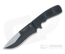 TOPS Mountain Lion Black 1095 Green & Black G10 Fixed Blade