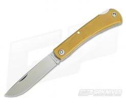 Smith & Sons Mudbug Lockback Light Natural Linen Micarta