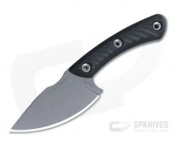 RMJ Tactical Nomad Skinner 52100 Black Hunting Fixed Blade