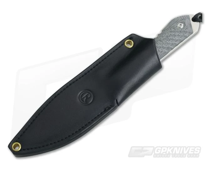 Chris Reeve Nyala Insingo Fixed Blade Black Canvas Micarta 2 Chris Reeve Nyala Insingo Fixed Blade Black Canvas Micarta - Image 2