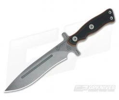 TOPS Knives Operator 7 Tactical Fixed Blade Layered G10 and Micarta