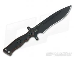 TOPS Knives Operator 7 Blackout Edition Tactical Fixed Blade Layered G10 and Micarta 5 TOPS Knives Operator 7 Blackout Edition Tactical Fixed Blade Layered G10 and Micarta -Camping Knives best sale op7 02 3
