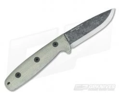 ESEE Camp Lore RB3 Black Oxide Bushcraft Micarta and 1095 Tool Steel -Camping Knives best sale rb3 bo 3