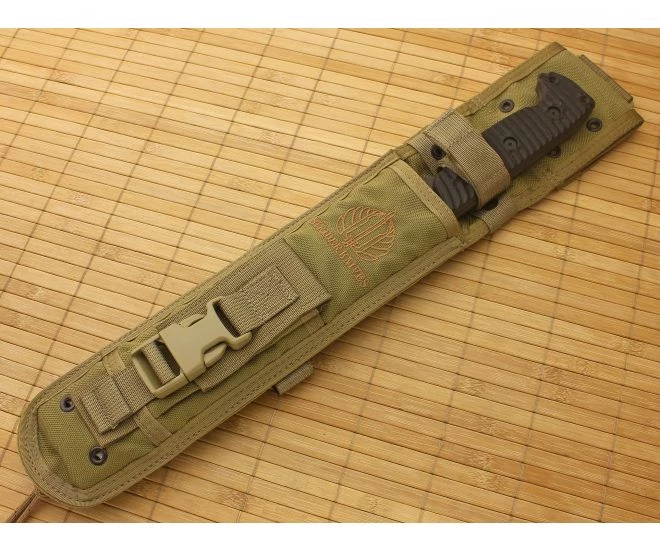 Strider Rogue Warrior 3 Tigerstriped Fixed Blade Knife 2 Strider Rogue Warrior 3 Tigerstriped Fixed Blade Knife - Image 2