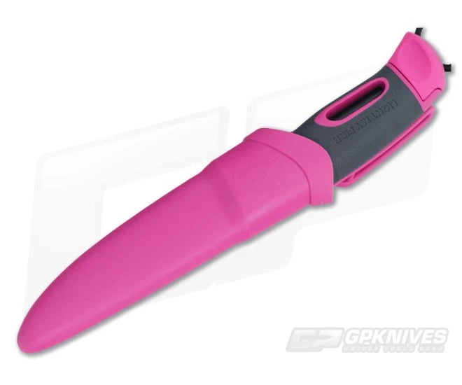 Light My Fire Mora FireKnife with Integral FireSteel Fuschia 2 Light My Fire Mora FireKnife with Integral FireSteel Fuschia - Image 2