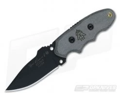 Camping Knives best sale 3 TOPS Tom Brown Tracker Scout Black Micarta
