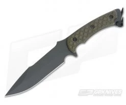 Spartan Blades Horkos DLC S35VN Green Micarta Kydex Sheath