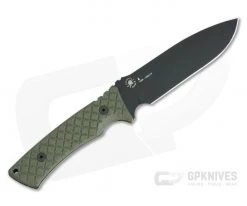 Spartan Blades Damysus Black 1095 Green Micarta Silver Line Fixed Blade SBSL003BKGR -Camping Knives best sale sbsl003bkgr 3 1