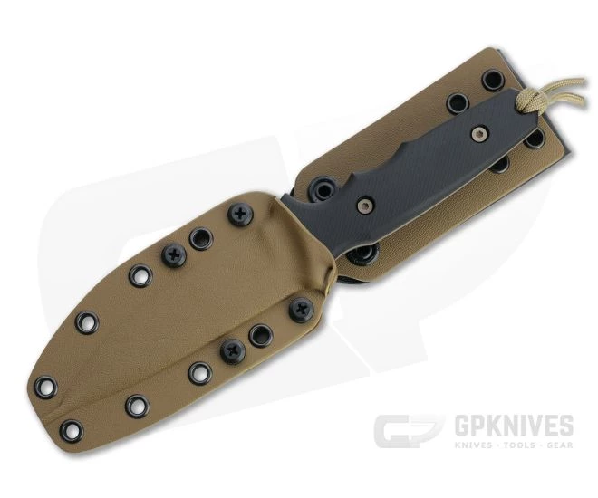 Spartan Harsey TT Tactical Trout FDE S45VN Black Linen Micarta Fixed Blade 43DEBKKYTN 2 Spartan Harsey TT Tactical Trout FDE S45VN Black Linen Micarta Fixed Blade 43DEBKKYTN - Image 2