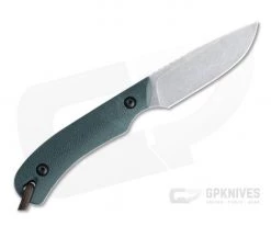 Smith & Sons Axiom V2 Stonewashed AEB-L Forest Green G10 EDC Fixed Blade 5 Smith & Sons Axiom V2 Stonewashed AEB-L Forest Green G10 EDC Fixed Blade -Camping Knives best sale sm18203 3