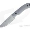 Smith & Sons Axiom V2 Stonewashed AEB-L Gray G10 EDC Fixed Blade