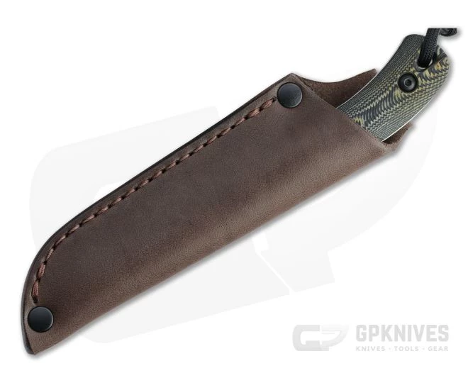 Smith & Sons Axiom V2 Stonewashed AEB-L Reptile Richlite EDC Fixed Blade 2 Smith & Sons Axiom V2 Stonewashed AEB-L Reptile Richlite EDC Fixed Blade - Image 2