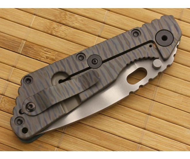 Strider SMF-S Lego Hunter Green G10 Ghost Stripe S30V Flamed Frame 2 Strider SMF-S Lego Hunter Green G10 Ghost Stripe S30V Flamed Frame - Image 2