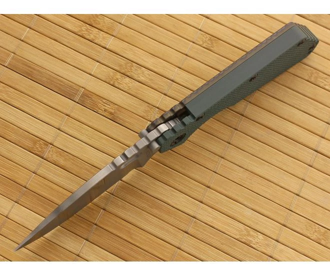 Strider SMF-S Lego Hunter Green G10 Ghost Stripe S30V Flamed Frame 3 Strider SMF-S Lego Hunter Green G10 Ghost Stripe S30V Flamed Frame - Image 3