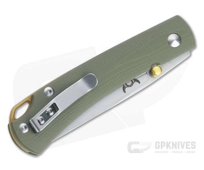 Smith & Sons Ox Sodbuster D2 OD Green G10 Liner Lock Folder 2 Smith & Sons Ox Sodbuster D2 OD Green G10 Liner Lock Folder - Image 2