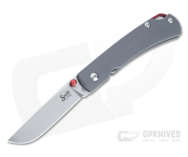 Smith & Sons Ox Sodbuster D2 Gray G10 Liner Lock Folder 1 Smith & Sons Ox Sodbuster D2 Gray G10 Liner Lock Folder